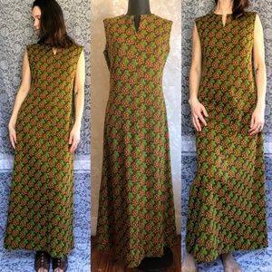 Vintage Maxi Dress Small Medium Large